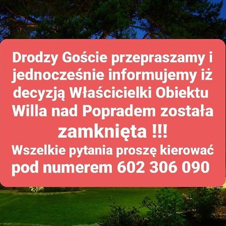 Willa Nad Popradem Bed & Breakfast Piwniczna-Zdroj Luaran gambar