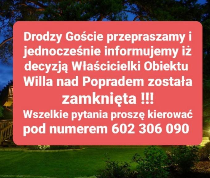 Willa Nad Popradem Bed & Breakfast Piwniczna-Zdroj Luaran gambar